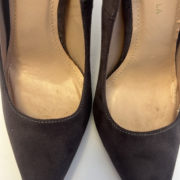 Stiletto Dark grey, suede heels - Picture 10 of 12